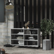 Credenza-Buffet-Armadio da cucina Grigio Sonoma 103,5x35x70 cm in Truciolato