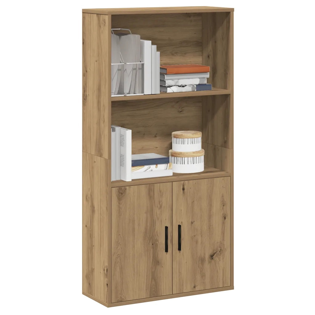 Libreria Rovere Artigianale 60x24x120 cm in Truciolato
