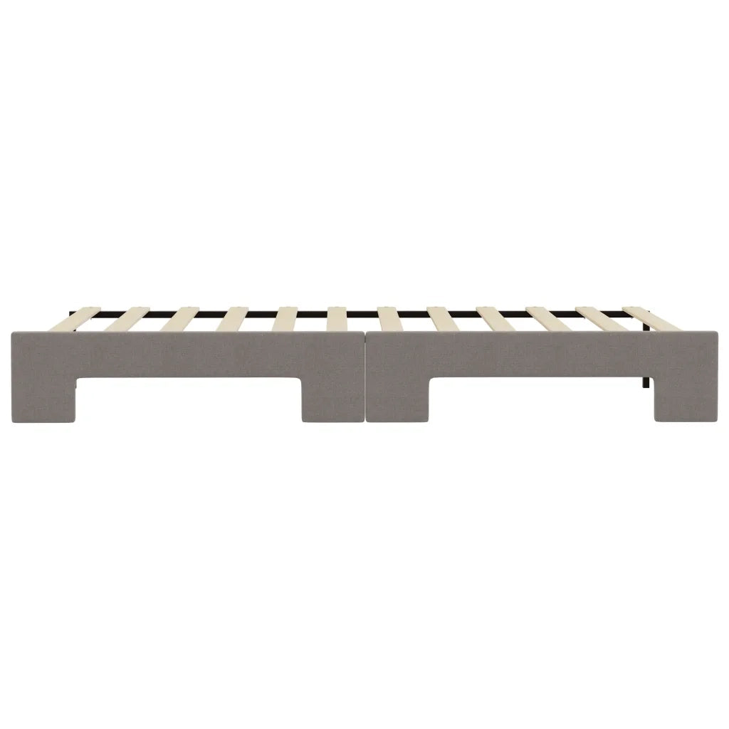 Divano letto | Sof¨¤ letto | Letto singolo Estraibile Tortora 100x200 cm in Tessuto