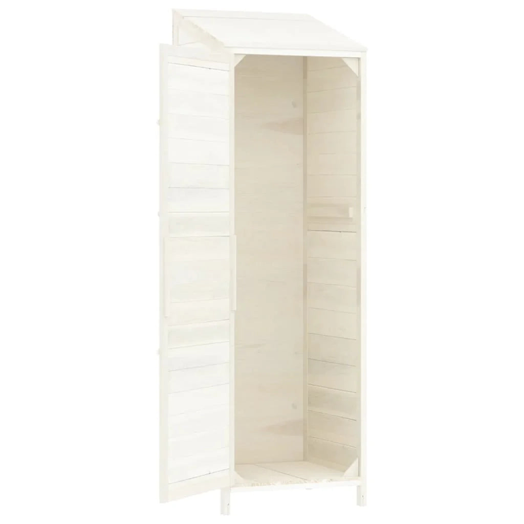 Casetta da giardino 55 x 52 x 174,5 cm in legno massello di abete bianco 02_0044053