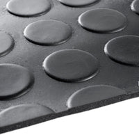 Tappeto Antiscivolo Gomma 120x120 cm CopriPavimento Bullonato Robusto