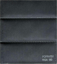 Tessuto Ecopelle Nautica Tappezzeria Alta Qualità "POPPATEX" - Colore RIGA GRIGIO SCURO 190 - Morbida e Resistente - Vendita al Metro - H.140