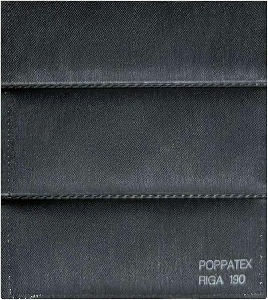 Tessuto Ecopelle Nautica Tappezzeria Alta Qualità "POPPATEX" - Colore RIGA GRIGIO SCURO 190 - Morbida e Resistente - Vendita al Metro - H.140