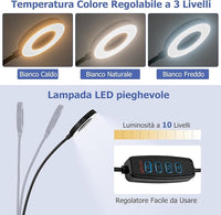 Tavolo per Manicure Pieghevole con Aspiratore Elettrico, Tavolo per Unghie Portatile con Luce LED, Cuscino Poggia Polso Clienti, Borsa e 4 Ruote Bloccabili (Nero)