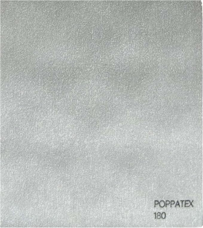 Tessuto Ecopelle Nautica Tappezzeria Alta Qualità "POPPATEX" - Colore GRIGIO CHIARO 180 - Morbida e Resistente - Vendita al Metro - H.140