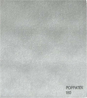 Tessuto Ecopelle Nautica Tappezzeria Alta Qualità "POPPATEX" - Colore GRIGIO CHIARO 180 - Morbida e Resistente - Vendita al Metro - H.140