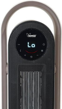 Bimar Termoventilatore Colonna HP132 PTC 2000W Telecomando Timer 24h Termostato Oscillazione