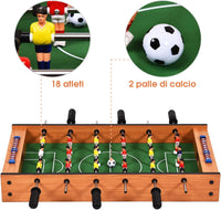 Tavolo multi gioco 2 in 1, tavolo da gioco con design compatto per calcio balilla e hockey da tavolo, facile da montare, per adulti e bambini
