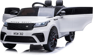 Auto Elettrica macchina per Bambini RANGE ROVER VELAR 12V-Bianco