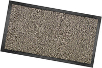 Zerbino Asciugapassi Antiscivolo 60x90 cm Tessitura Morbida Retro Gommato Beige