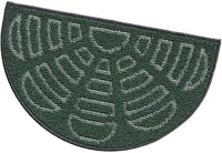 Zerbino Ingresso 45x75 Porta Interno Esterno Antiscivolo Tappeto Assorbente Made In Italy Dis.D