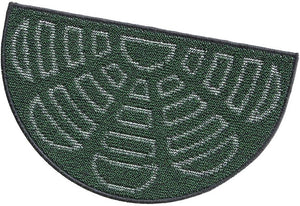 Zerbino Ingresso 45x75 Porta Interno Esterno Antiscivolo Tappeto Assorbente Made In Italy Dis.D
