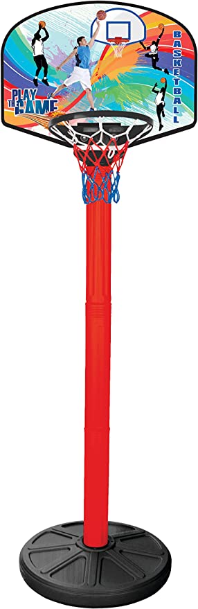 Canestro da Basket Bambini Mini Regolabile CM Interno Camera Giochi Esterno Altezza Pompa Giocattolo Giocattoli Pallacan