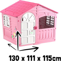 Casetta da giardino per bambini Casa per bambini di plastica per interno. Casetta per bambini da giardino. Robusta e res