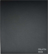 Tessuto FintaPelle Nautica Tappezzeria Alta Qualità "PRUATEK" - Colore NERO 5533 - Morbida e Resistente - Vendita al Metro - H.140