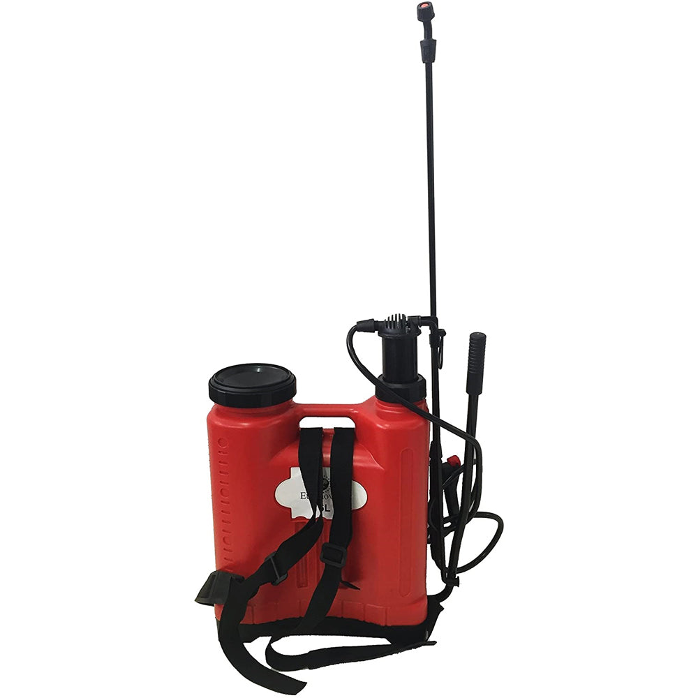 POMPA A SPALLA MANUALE 16Lt IRRORATRICE NEBULIZZATORE SPRUZZINO EURONOVITA'