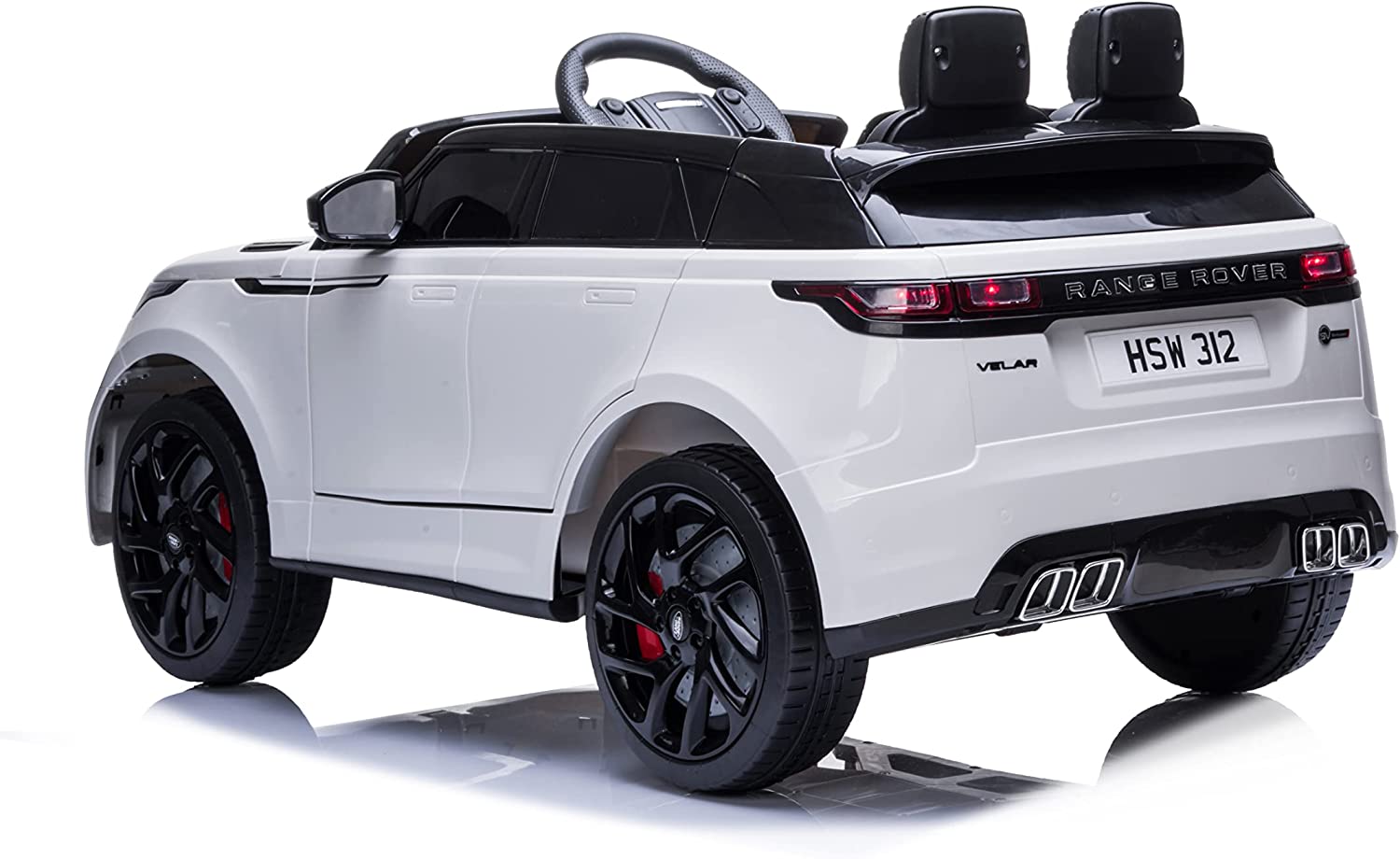 Auto Elettrica macchina per Bambini RANGE ROVER VELAR 12V-Bianco