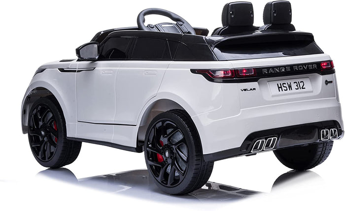 Auto Elettrica macchina per Bambini RANGE ROVER VELAR 12V-Bianco