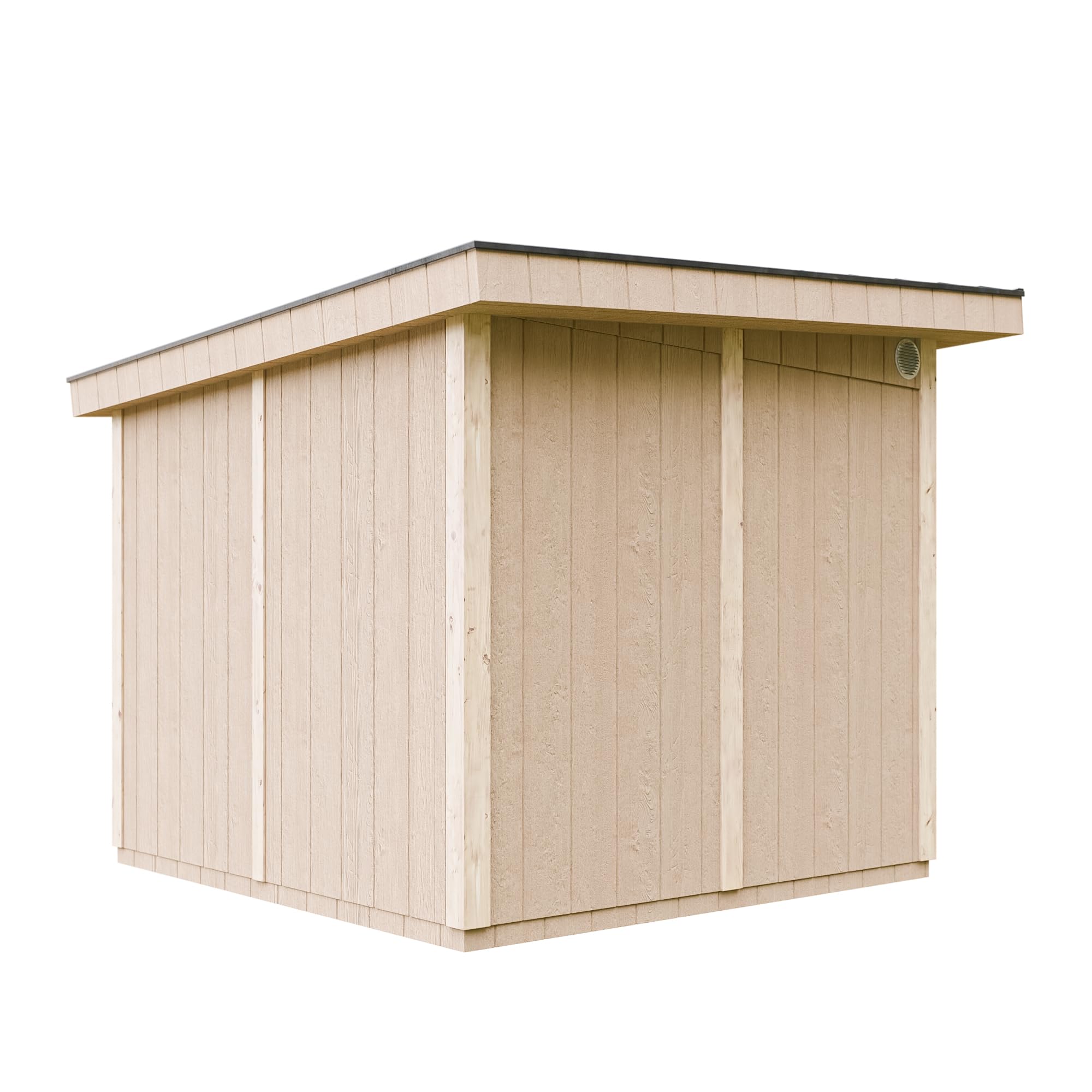 Casetta da Giardino di QUALIT? PREMIUM 5,9m?²-L279xW293cm - TIMBELA M903A-HARVEST HONEY