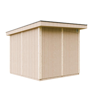 Casetta da Giardino di QUALIT? PREMIUM 5,9m?²-L279xW293cm - TIMBELA M903A-HARVEST HONEY