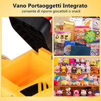 Escavatore Giocattolo Cavalcabile, Ruspa Elettrica Multifunzione con Suoni Realistici, Funzione Avanti e Dietro, Regalo per Bambini 3 Anni +, 85 x 45 x 30 cm