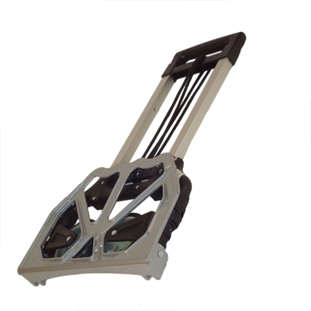 CARRELLO PORTAPACCHI SACCHI CON PALA PIEGHEVOLE PORTATA MAX 80Kg 39x40x98cm 4F