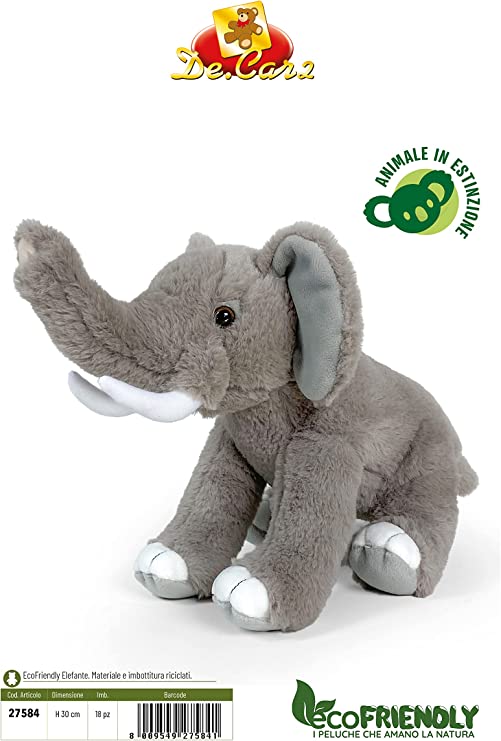 Peluche Giocattolo Morbido e Coccoloso per Bambini Collezione Animali Safari e Animali Marini Peluche, Perfetto per i Ba