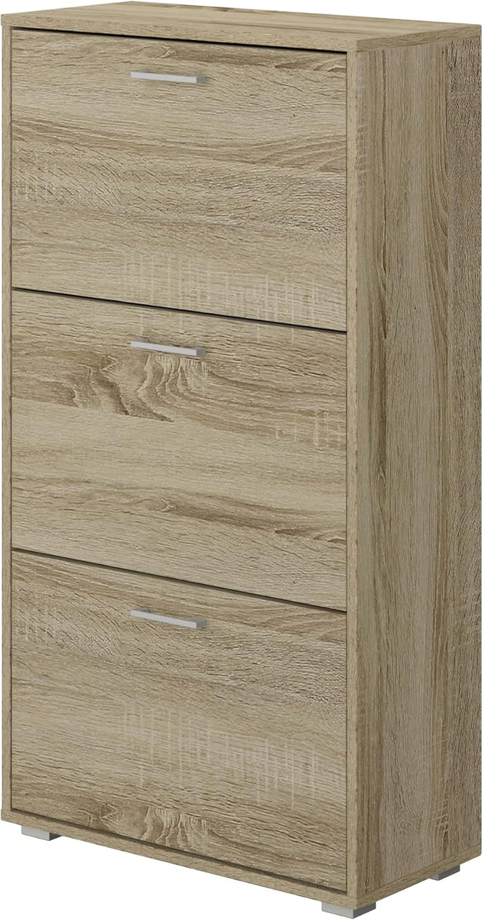 A1505101 - Scarpiera 3 scomparti rovere