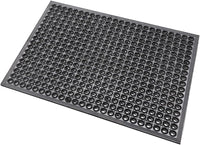 Zerbino Gomma Morbida 47x62 Cm Tappeto Ingresso Raschia Fango Dentato Drenante Antiscivolo