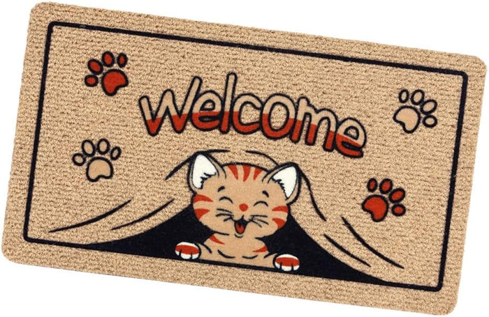 Zerbino Ingresso Antiscivolo Asciugapassi Entrata Assorbente Rettangolare 40X70 cm Dis.E