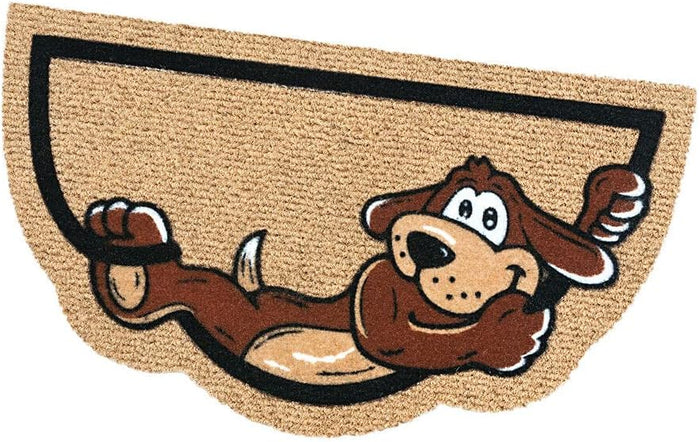 Zerbino Ingresso Antiscivolo Asciugapassi Interno Esterno Assorbente Semiluna 40X70 cm Dis.B