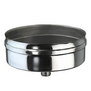 Tappo raccolta condensa acciaio per ispezione canna fumaria manutenzione *** misura Ø 250 mm, confezione 1