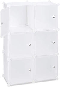 Scaffale contenitore con 6 ante bianco 13_0002585_2