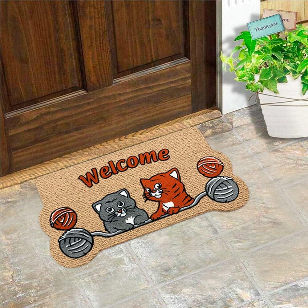 Zerbino Ingresso Antiscivolo Asciugapassi Entrata Assorbente Rettangolare 40X70 cm Dis.A