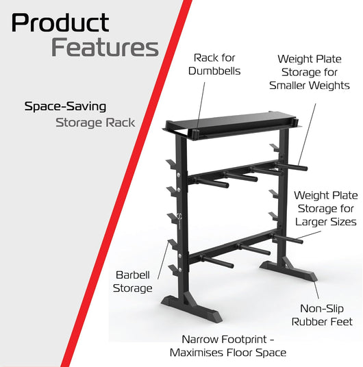 Supporto Body Revolution – Rack per pesi compatto