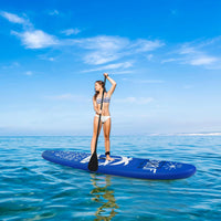 SUP Stand Up Paddle Board Tavola da SUP Gonfiabile con Borsa e Pinne