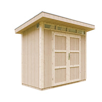 Casetta da Giardino di QUALIT? PREMIUM 3m?²-L161xW294cm - TIMBELA M901A-REDWOOD RED