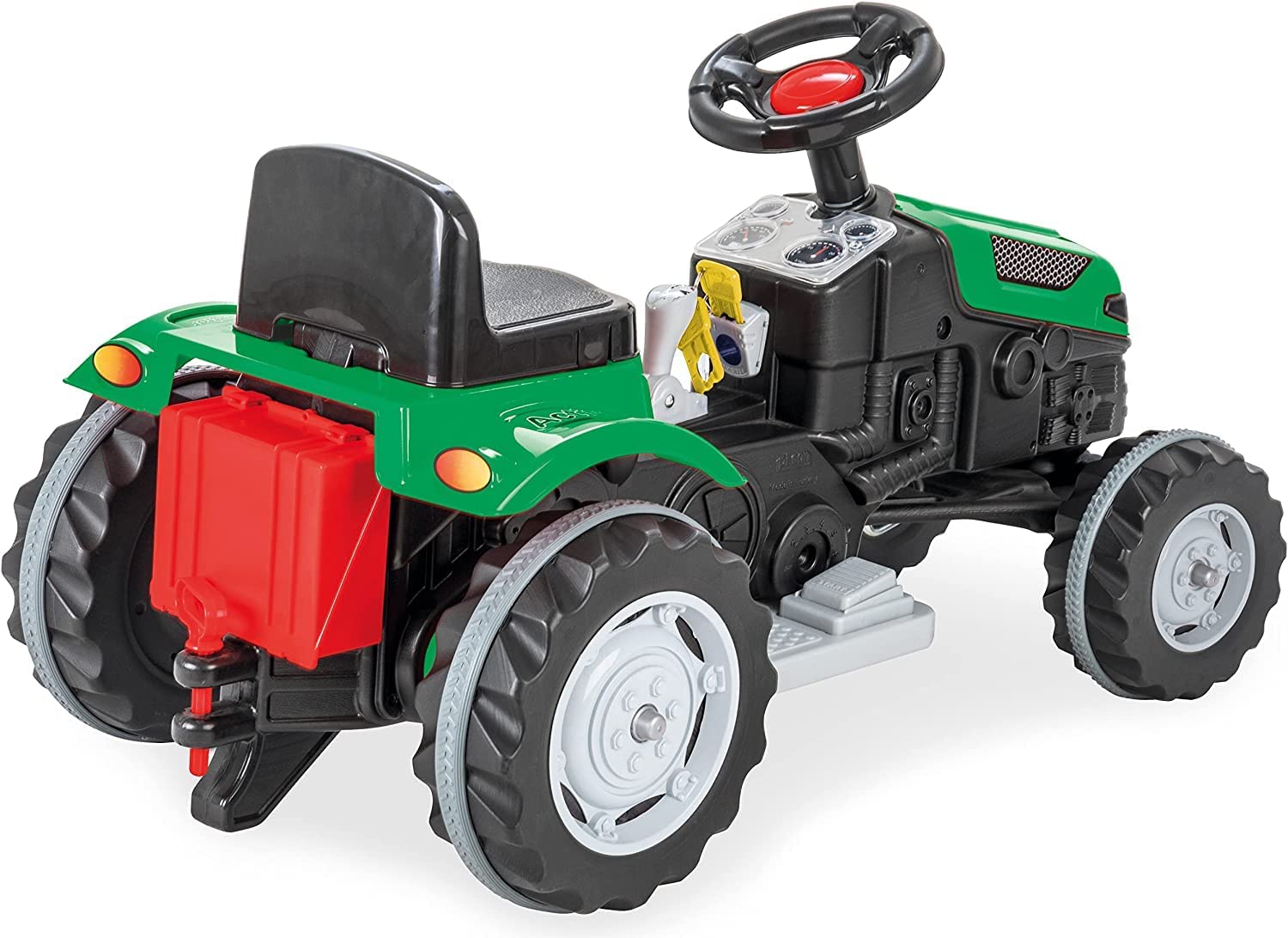 Trattore Elettrico per Bambini 3 Anni Trattore Verde Elettrico Trattore Giocattolo Dimensioni LxPxA 95 x 51 x 51 cm