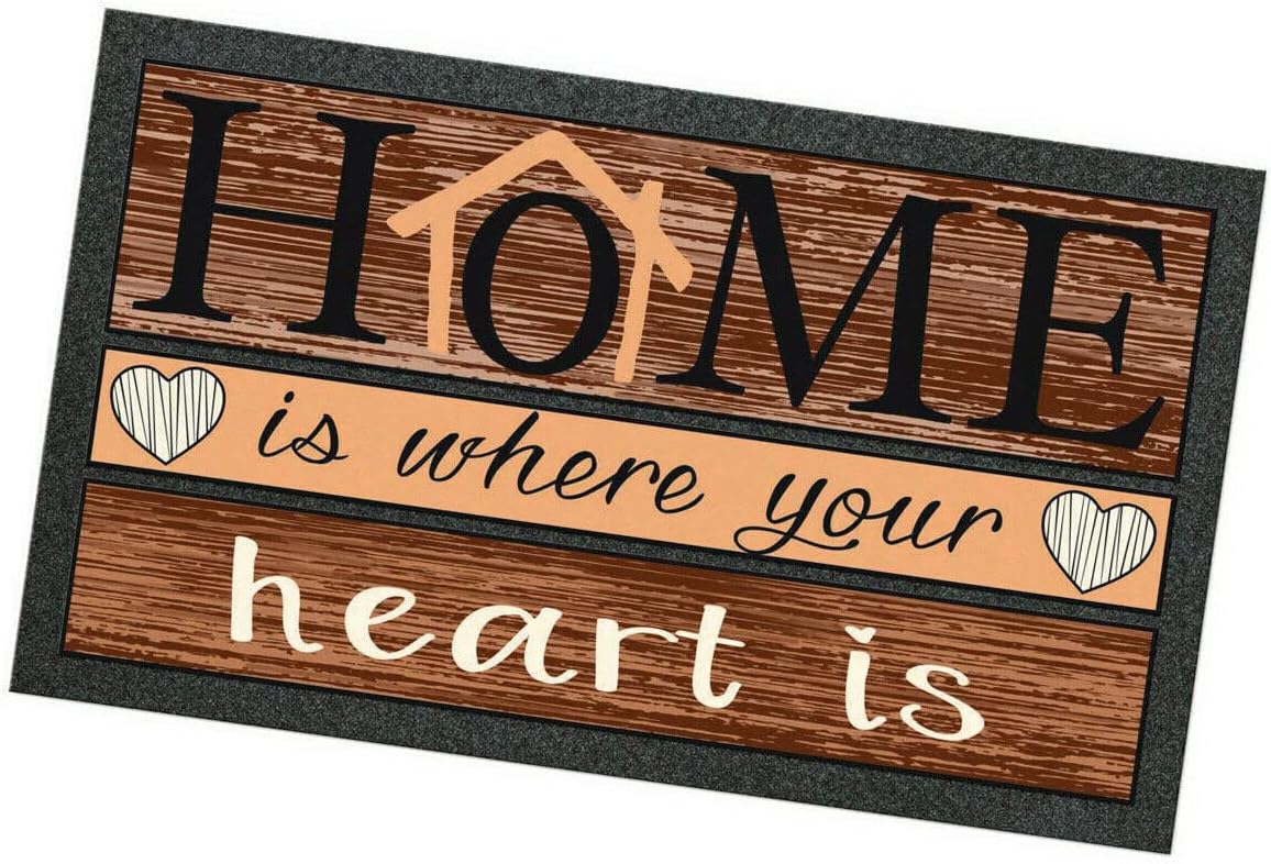 Zerbino Gomma Morbida Tappeto Ingresso Asciugapassi Antiscivolo 40x70 cm Dis.C