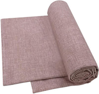 Telo Arredo Cotone 260x280 cm Copridivano Granfoulard Copriletto Tessuto Multiuso Rosso Pastello