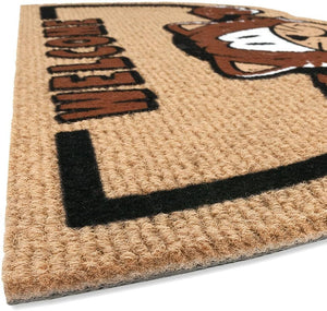 Zerbino Ingresso Antiscivolo Asciugapassi Interno Esterno Assorbente Semiluna 40X70 cm Dis.C