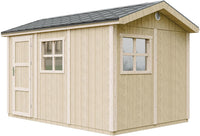 Casetta da giardino di qualit? premium 8,68 m² - H252x250x412 cm - Timbela M914