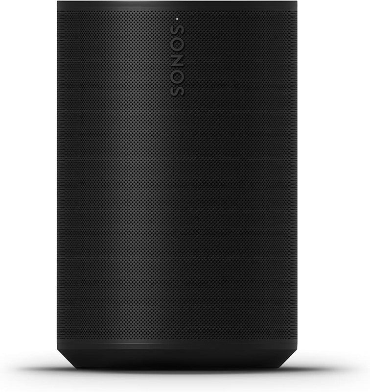Sonos Era 100, smart speaker altoparlante Wi-Fi, Bluetooth e line-in 3,5mm, Alexa integrata e Air Play 2, Trueplay, Nero