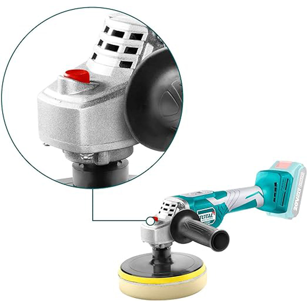 LUCIDATRICE 150mm A BATTERIA AUTO CARROZZERIA LEVIGATRICE TOTAL TOTTAPLI2001