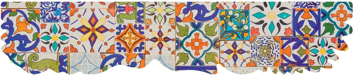 Le Forme Piastrella Tappeto Cucina 50x240 cm Sagoma Pvc Moderno Antiscivolo Stampa Digitale