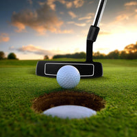 Chipper da Golf, Cuneo da Golf da 89 cm con Linee di Allineamento per Migliorare la Precisione, Club da Golf per Destrorsi