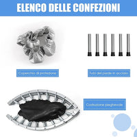 Mini Trampolino Elastico e Pieghevole, Capacità di Carico 150 kg, per Interno ed Esterno