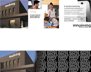 Innoliving Lampada da tavolo LED ricaricabile USB INN-291 Bianca con Luce Dimmerabile a 3 Livelli