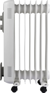 Bimar HO427 Termosifone Elettrico, Radiatore ad Olio a Basso Consumo, Calorifero con 7 Elementi e 5 Canali di Circolazione