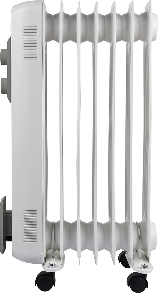 Bimar HO427 Termosifone Elettrico, Radiatore ad Olio a Basso Consumo, Calorifero con 7 Elementi e 5 Canali di Circolazione